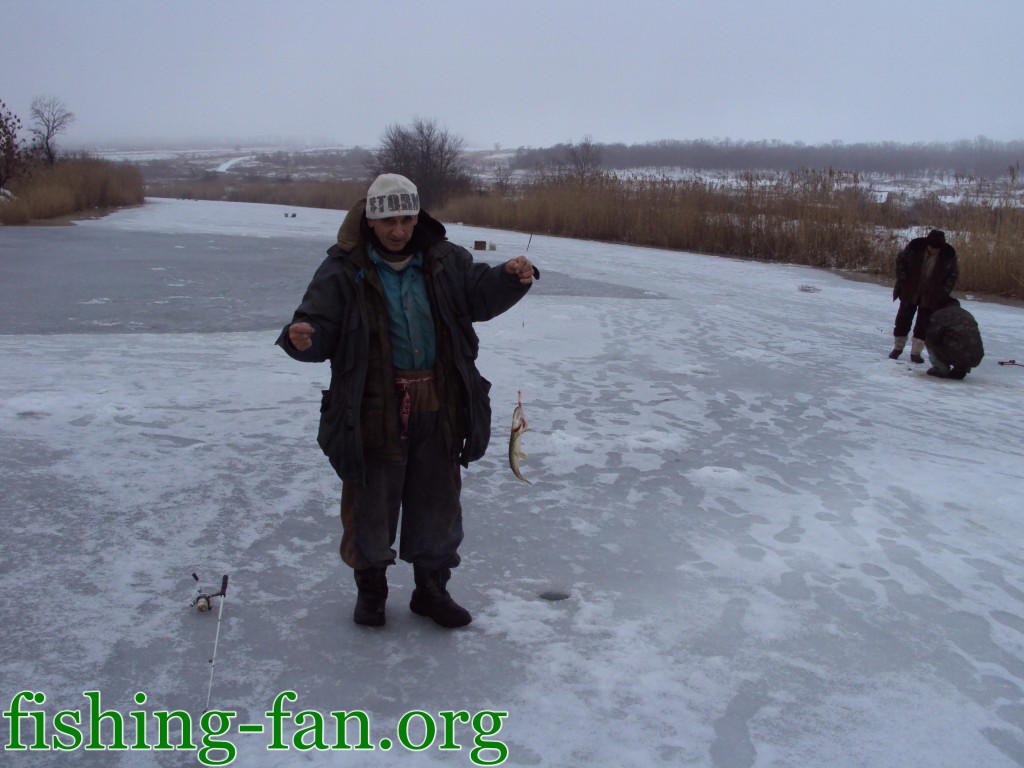 ловля щуки зимой в Украине