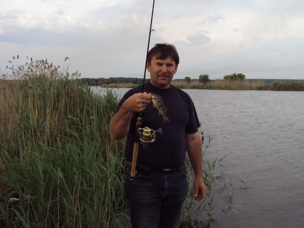 ловля окуня на спиннинг в Донецкой области