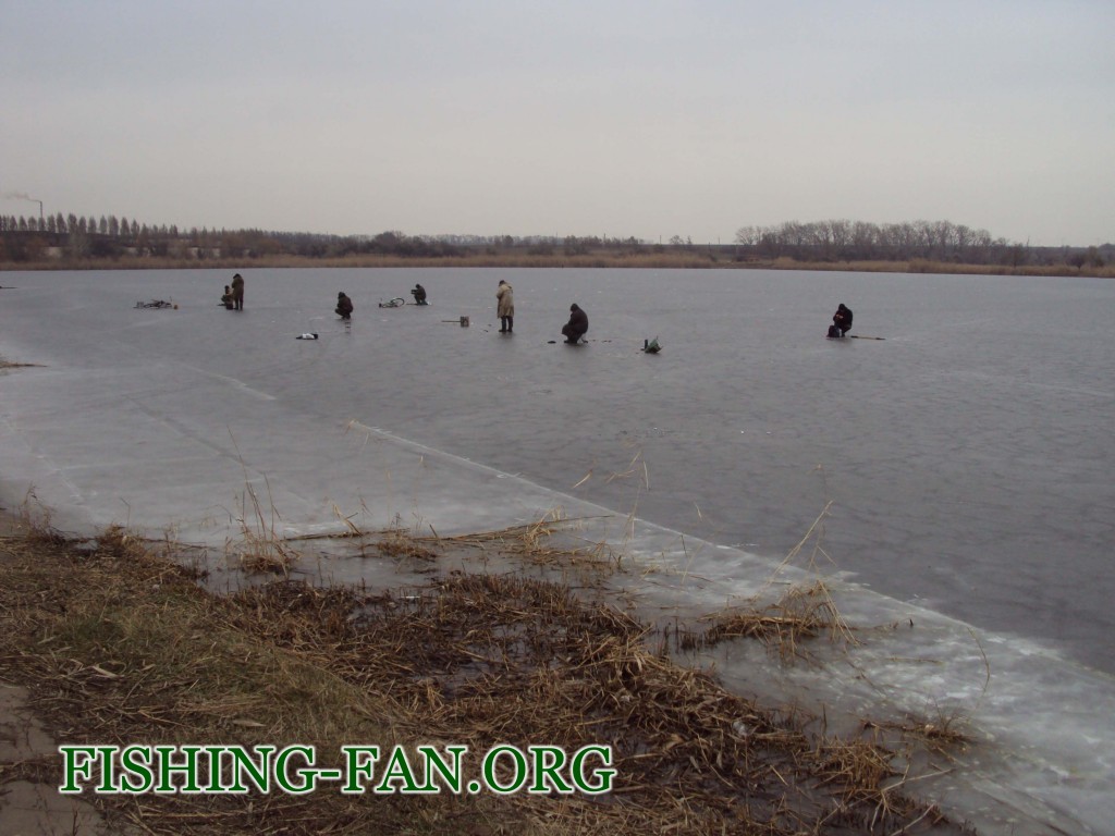 рыбалка зимой в Донецкой области