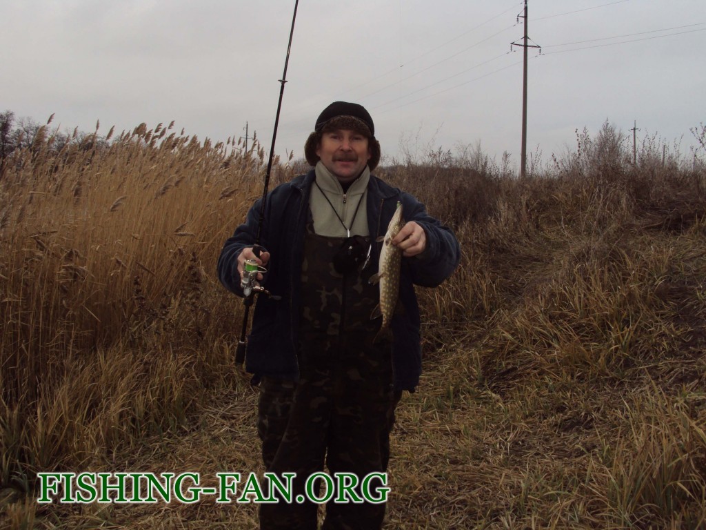 рыбалка зимой щука на силикон в Донецкой области
