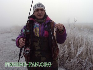 ловля окуня зимой на спиннинг в Донецкой области