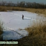Рыбалка на реке Волчья в Донецкой области