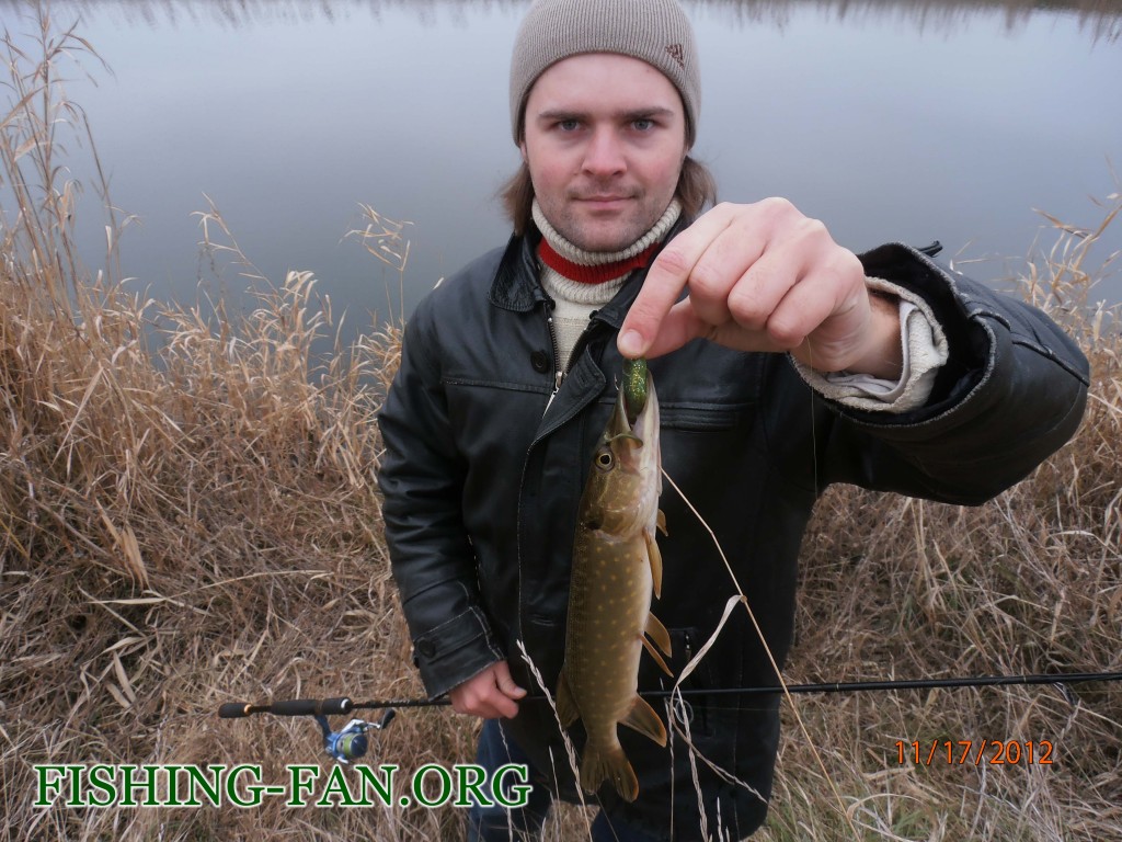 Рыбалка в Донецкой области, щука на спиннинг