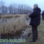 Ловля щуки на спиннинг в феврале на реке Волчья