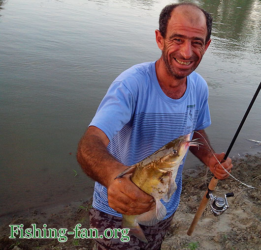 рыбалка на реке Кубань